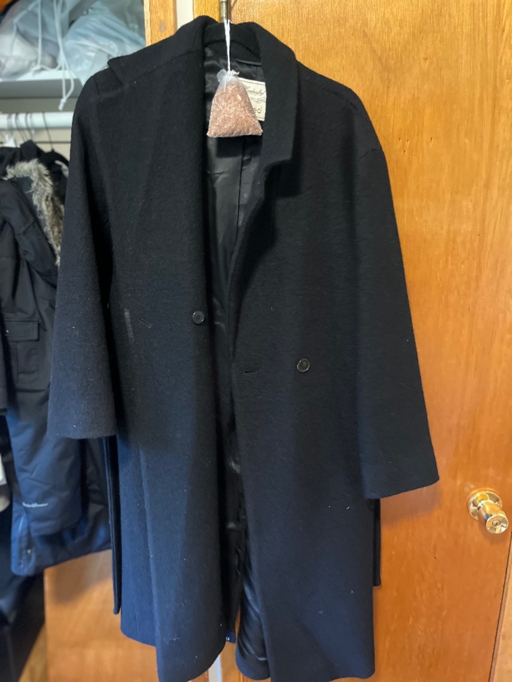 Aritzia belted wool coat